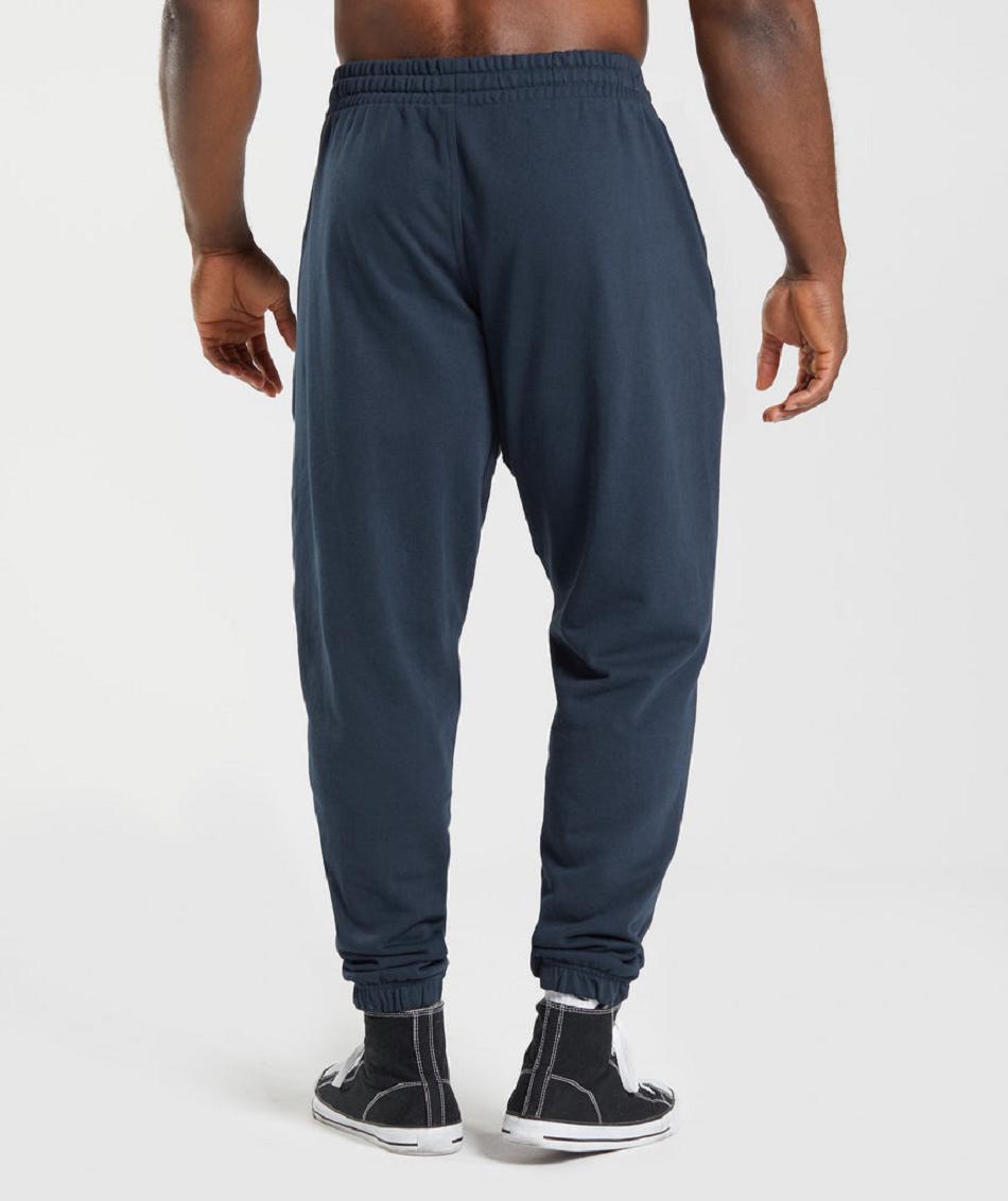 Pantalones Jogger Gymshark React Hombre Azul Marino | CO 3758WNB